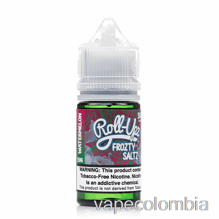 Vape Kit Completo Ponche De Sandía Hielo - Jugo Roll-upz Sal - 30ml 25mg